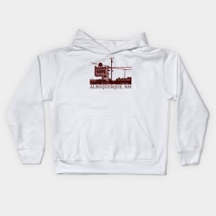 Albuquerque Vintage Landmark Kids Hoodie